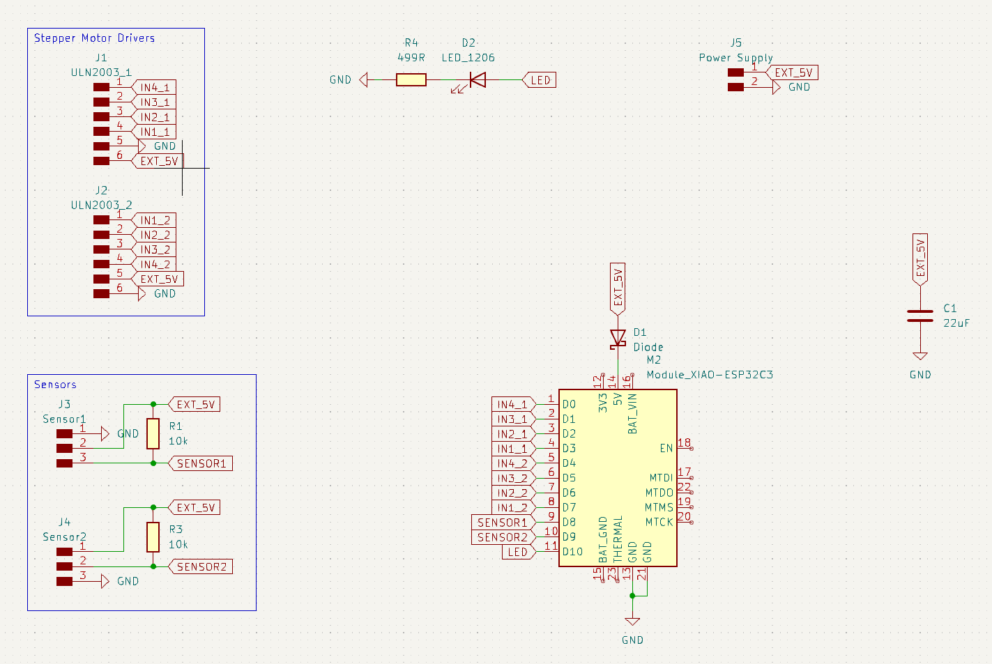 Second Board Schematics